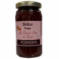 Délice fraise Biscuit Rose